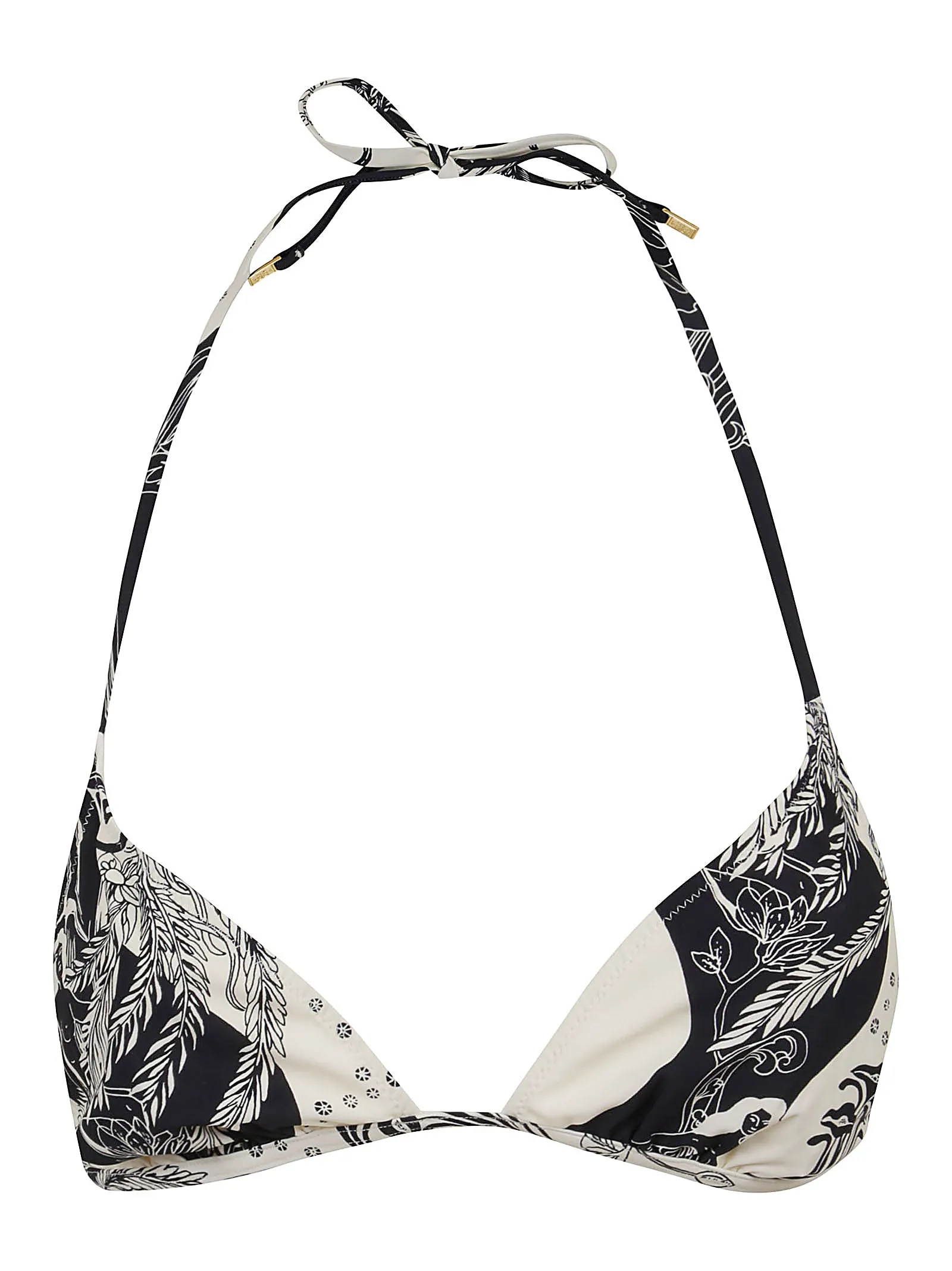 Tory Burch Graphic Printed Bikini Top